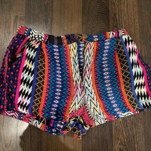 Angie Boho Cotton Shorts